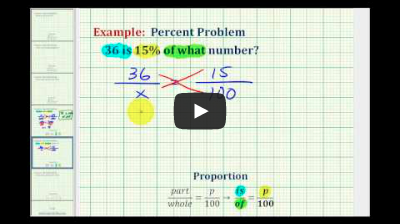 Percent Proportion ex.2