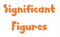 Significant Digits
